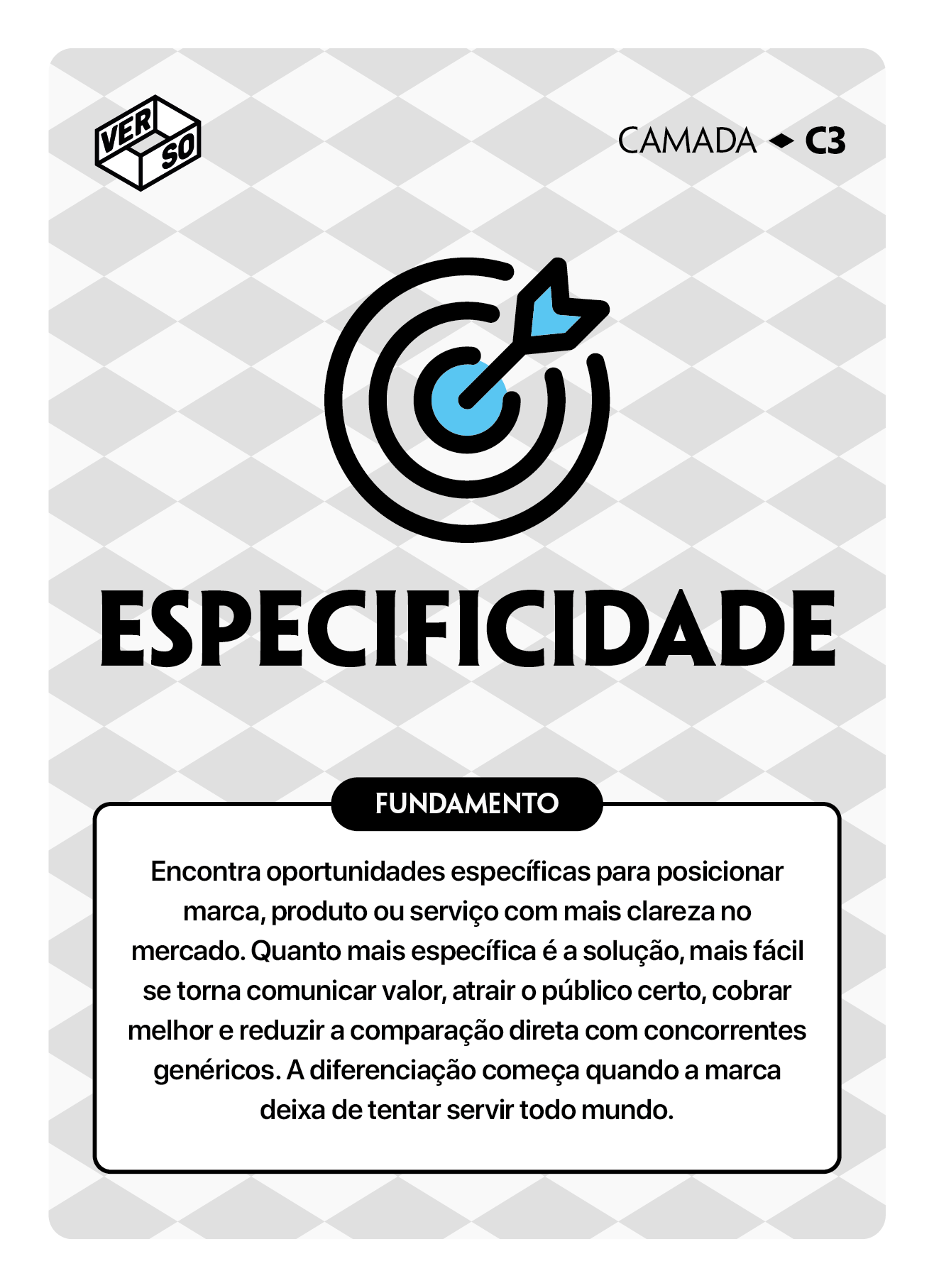 Camada 3 Especificidade